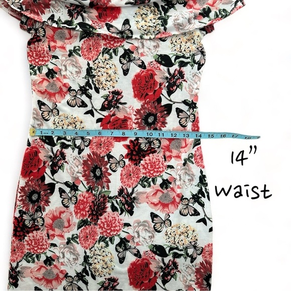 NWT Wild Child Mini Floral Dress M - Picture 7 of 11